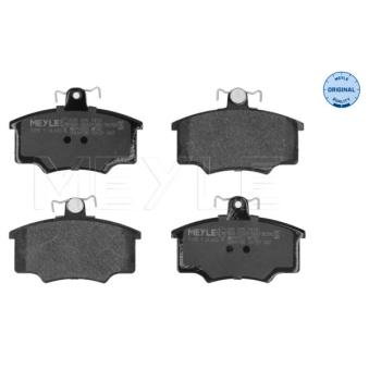 Jeu de 4 plaquettes de frein avant MEYLE OEM 431698151E