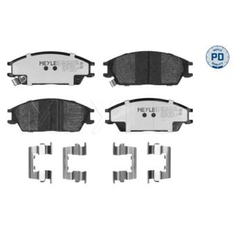 Jeu de 4 plaquettes de frein avant MEYLE OEM 5810132300