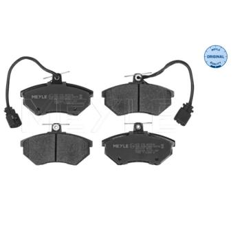 Jeu de 4 plaquettes de frein avant MEYLE OEM 357698151C Jeu de 4 plaquettes de frein avant MEYLE OEM 357698151C