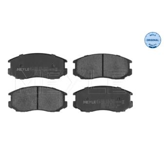 Jeu de 4 plaquettes de frein avant MEYLE OEM MR389512