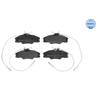 Jeu de 4 plaquettes de frein avant MEYLE OEM 425268