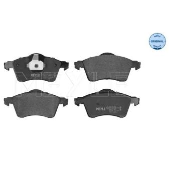 Jeu de 4 plaquettes de frein avant MEYLE OEM 7D0698151