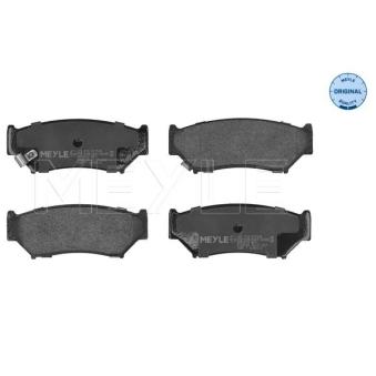 Jeu de 4 plaquettes de frein avant MEYLE OEM 5520056870 Jeu de 4 plaquettes de frein avant MEYLE OEM 5520056870