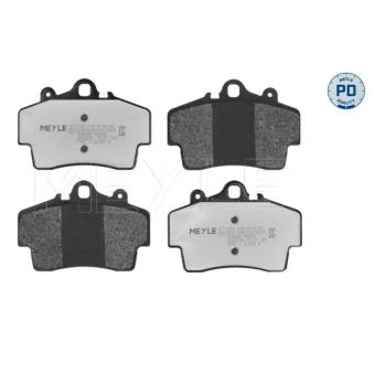 Jeu de 4 plaquettes de frein avant MEYLE [025 219 3716/PD]