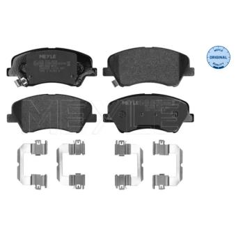 Jeu de 4 plaquettes de frein avant MEYLE OEM 58101H8A55