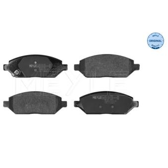 Jeu de 4 plaquettes de frein avant MEYLE OEM 42439338