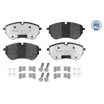 Jeu de 4 plaquettes de frein avant MEYLE OEM 2H6698151