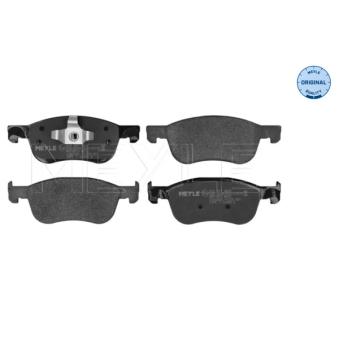 Jeu de 4 plaquettes de frein avant MEYLE OEM 2279460