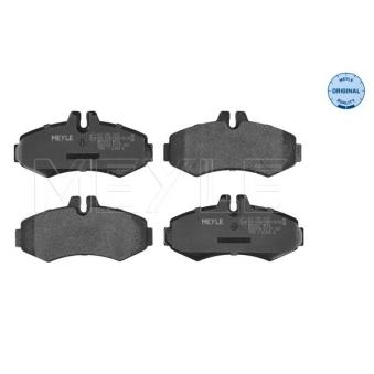 Jeu de 4 plaquettes de frein avant MEYLE OEM 0034200120 Jeu de 4 plaquettes de frein avant MEYLE OEM 0034200120
