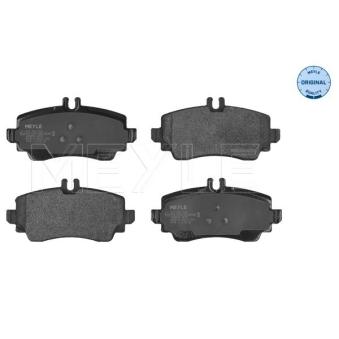 Jeu de 4 plaquettes de frein avant MEYLE OEM A1684200820