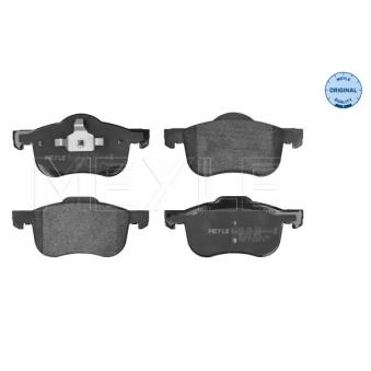 Jeu de 4 plaquettes de frein avant MEYLE OEM 30648385 Jeu de 4 plaquettes de frein avant MEYLE OEM 30648385