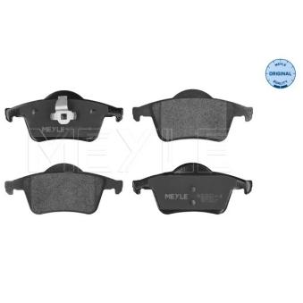 Jeu de 4 plaquettes de frein arrière MEYLE OEM 8623862