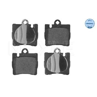 Jeu de 4 plaquettes de frein arrière MEYLE [025 230 7815]