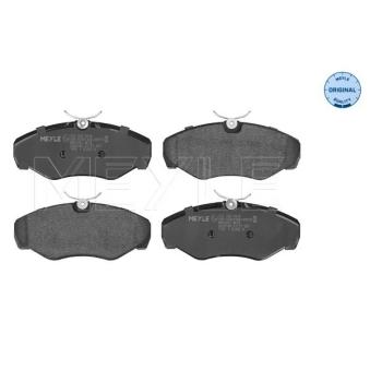 Jeu de 4 plaquettes de frein avant MEYLE OEM 4414021
