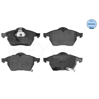 Jeu de 4 plaquettes de frein avant MEYLE OEM 5062211