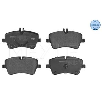 Jeu de 4 plaquettes de frein avant MEYLE OEM 0034204520