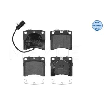 Jeu de 4 plaquettes de frein avant MEYLE [025 231 7618/W]