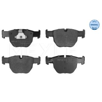 Jeu de 4 plaquettes de frein avant MEYLE OEM SFC000010