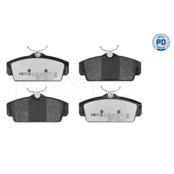 Jeu de 4 plaquettes de frein avant MEYLE OEM 41060BM525