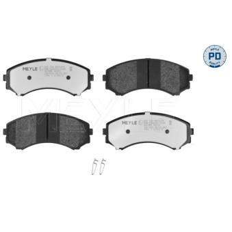 Jeu de 4 plaquettes de frein avant MEYLE OEM MR569592 Jeu de 4 plaquettes de frein avant MEYLE OEM MR569592