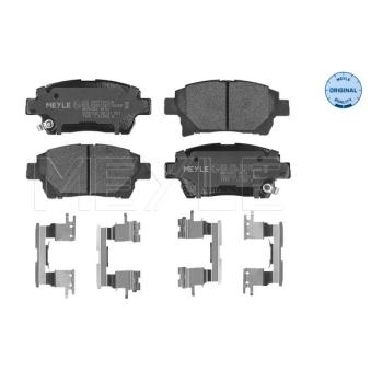 Jeu de 4 plaquettes de frein avant MEYLE OEM 0446574020