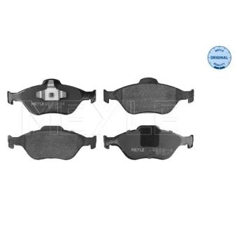 Jeu de 4 plaquettes de frein avant MEYLE OEM YS6J2K021DB