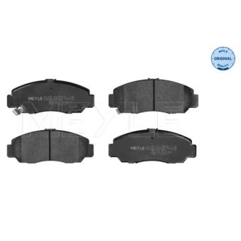 Jeu de 4 plaquettes de frein avant MEYLE OEM 45022S7AE00