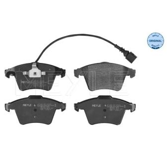 Jeu de 4 plaquettes de frein avant MEYLE OEM 7L6698151F