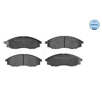 Jeu de 4 plaquettes de frein avant MEYLE OEM 410607Z025