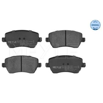 Jeu de 4 plaquettes de frein avant MEYLE OEM 4106000Q0K