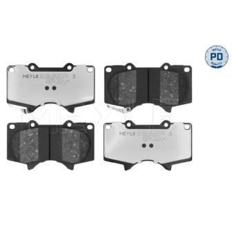 Jeu de 4 plaquettes de frein avant MEYLE OEM 4605B994