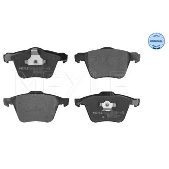 Jeu de 4 plaquettes de frein avant MEYLE OEM 30769125
