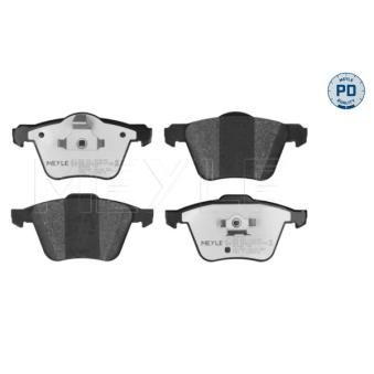 Jeu de 4 plaquettes de frein avant MEYLE OEM 30769125