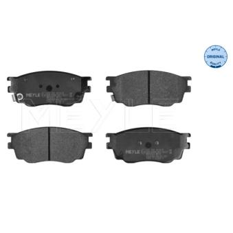 Jeu de 4 plaquettes de frein avant MEYLE OEM GJYB3323ZC