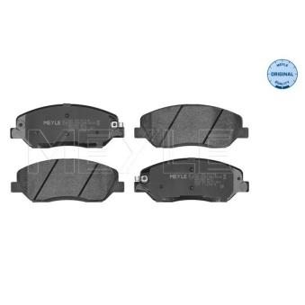 Jeu de 4 plaquettes de frein avant MEYLE OEM 48130341A0