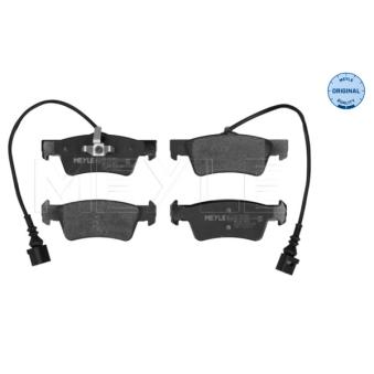 Jeu de 4 plaquettes de frein arrière MEYLE OEM 7L6698451 Jeu de 4 plaquettes de frein arrière MEYLE OEM 7L6698451