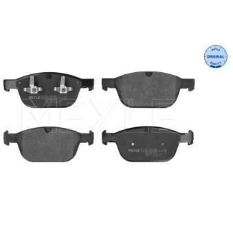 Jeu de 4 plaquettes de frein avant MEYLE OEM 30793943
