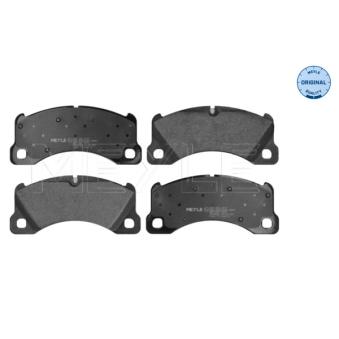 Jeu de 4 plaquettes de frein avant MEYLE OEM 7P0698151D