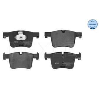 Jeu de 4 plaquettes de frein avant MEYLE OEM 34112456867 Jeu de 4 plaquettes de frein avant MEYLE OEM 34112456867