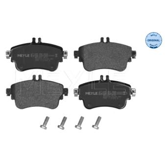 Jeu de 4 plaquettes de frein avant MEYLE OEM 0084200420