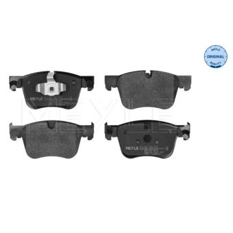 Jeu de 4 plaquettes de frein avant MEYLE OEM 1636925480