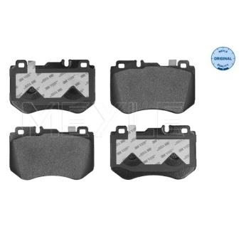 Jeu de 4 plaquettes de frein avant MEYLE OEM 0084201720