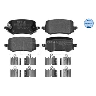 Jeu de 4 plaquettes de frein avant MEYLE 025 264 8718 pour HYUNDAI TUCSON 1,6 CRDi - 116cv