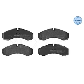 Jeu de 4 plaquettes de frein arrière MEYLE OEM 42548194 Jeu de 4 plaquettes de frein arrière MEYLE OEM 42548194