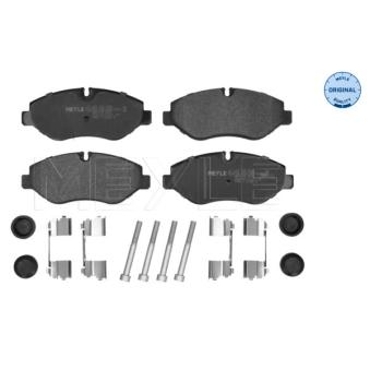 Jeu de 4 plaquettes de frein avant MEYLE OEM 5801268964 Jeu de 4 plaquettes de frein avant MEYLE OEM 5801268964