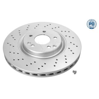 Jeu de 2 disques de frein avant MEYLE OEM A2034211312