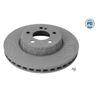 Jeu de 2 disques de frein avant MEYLE 083 521 1000/PD