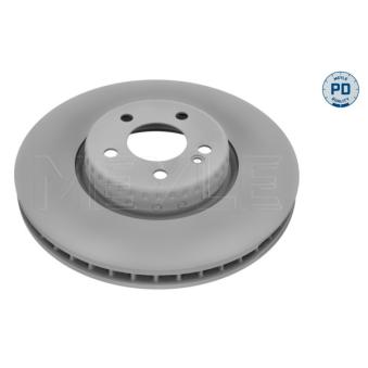 Jeu de 2 disques de frein avant MEYLE 083 521 1007/PD