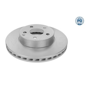 Jeu de 2 disques de frein avant MEYLE OEM 2044210712