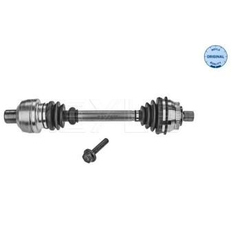 Arbre de transmission avant droit MEYLE 100 498 0625 pour AUDI A8 1.9 TDI - 110cv